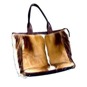ANTELOPE HANDBAG BISON